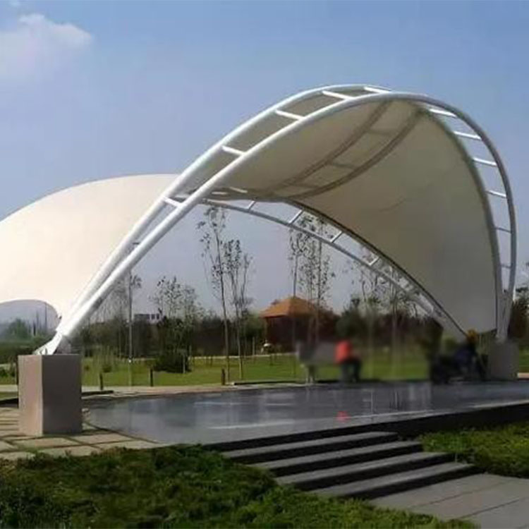 克东县膜结构景观棚