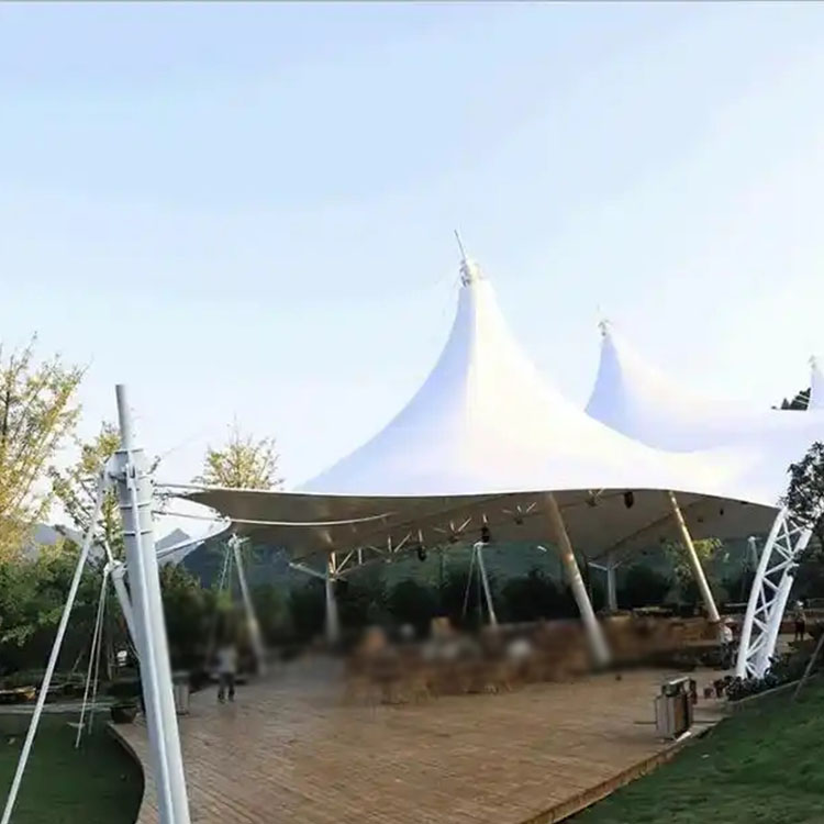 克东县膜结构景观棚